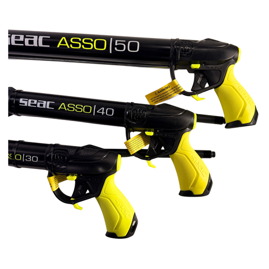 Arpón Neumático Seac Asso SR para Pesca Submarina - 30, 40 y 50 cm