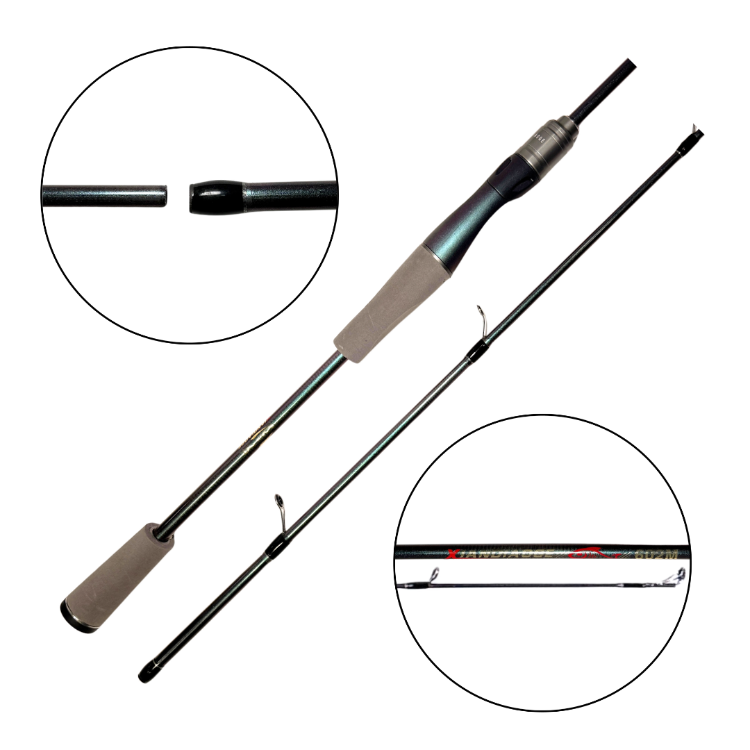 Vara de Pesca Xiandiaoge 180 cm – Carbono