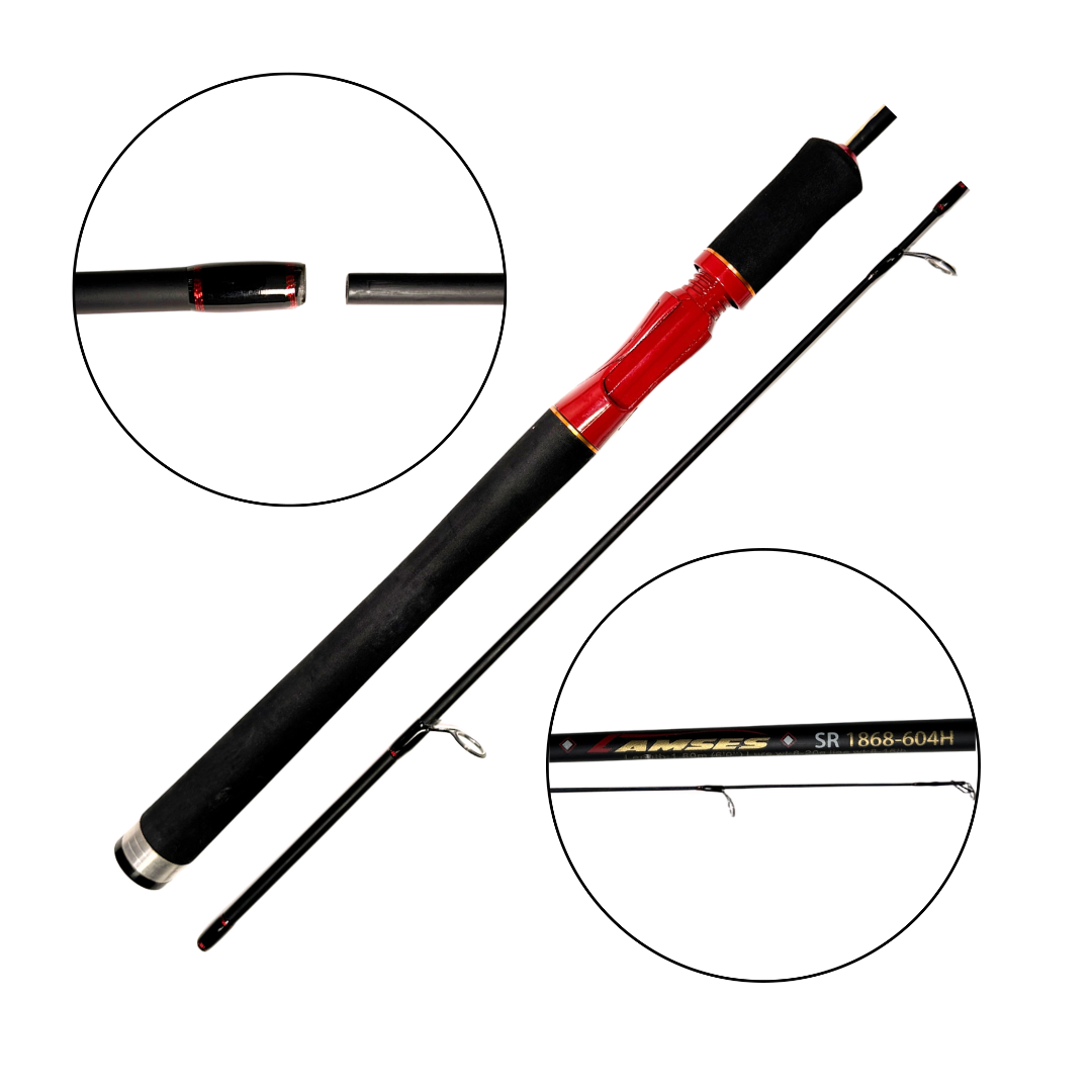 Vara de Pesca Lamses 180 cm – Carbono