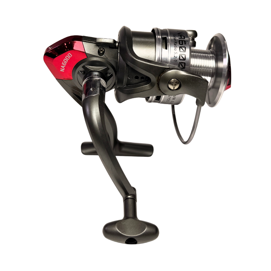 Carrete de Pesca NA6000 – Spinning 6000 5.2:1