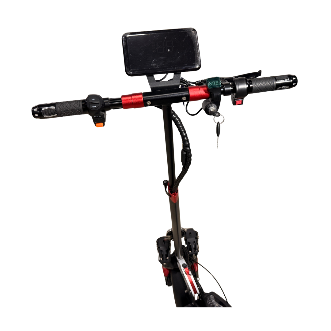 Patineta Eléctrica Todoterreno – 350W, 40 km/h con Asiento y Luces LED