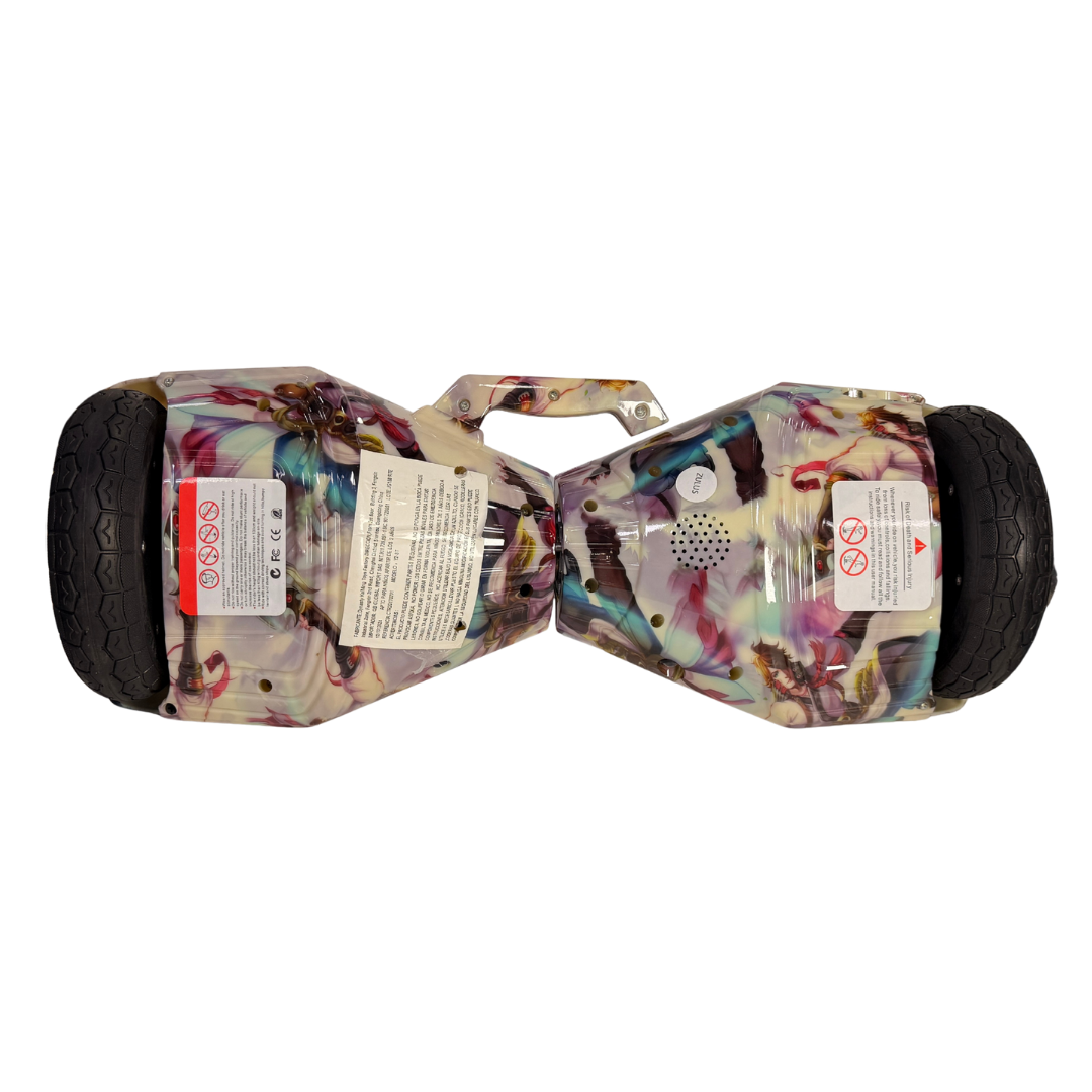 Malumeta Hoverboard Eléctrico 8.5" – 600W, Bluetooth y Luces LED