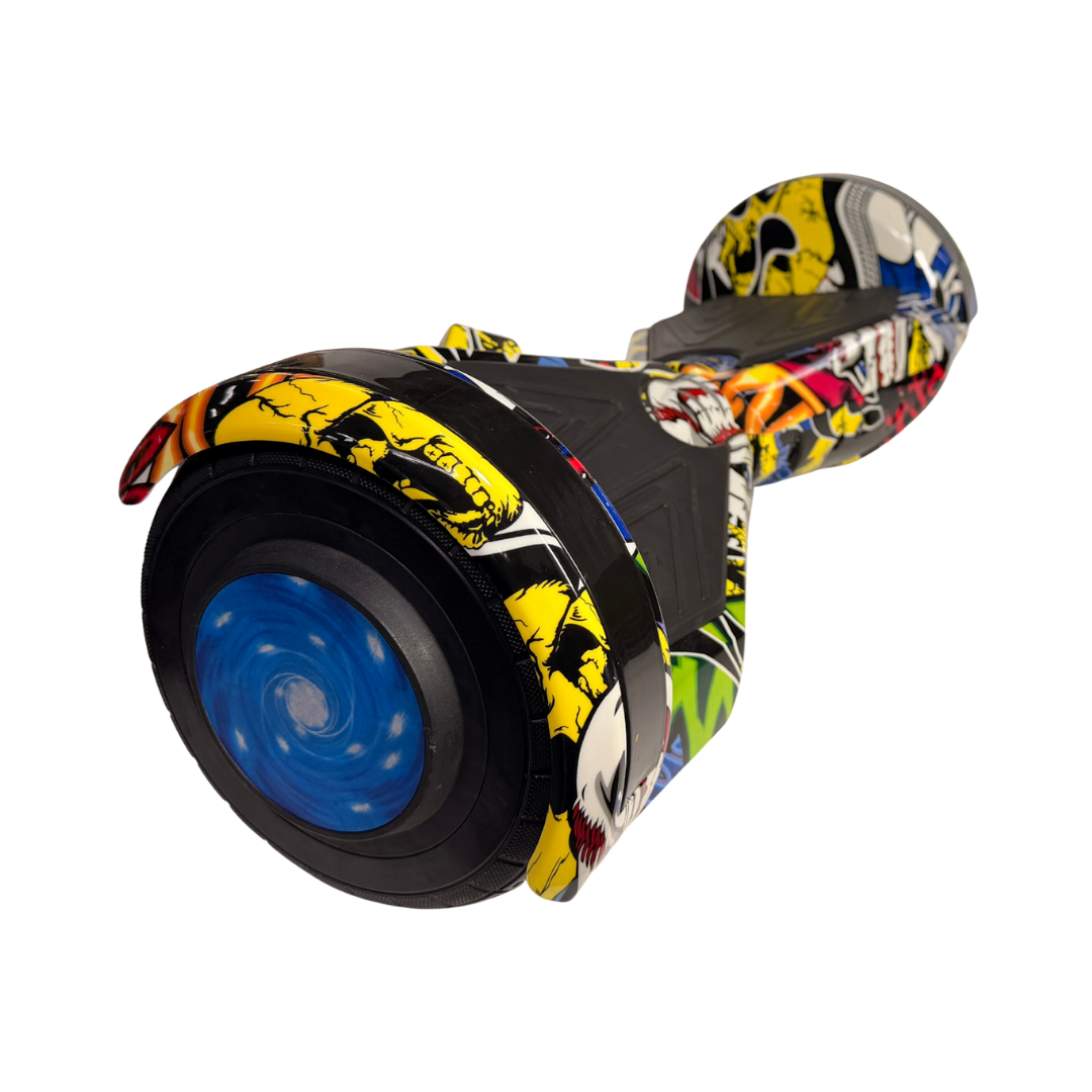Malumeta Hoverboard Eléctrico 8.5" – 600W, Bluetooth y Luces LED