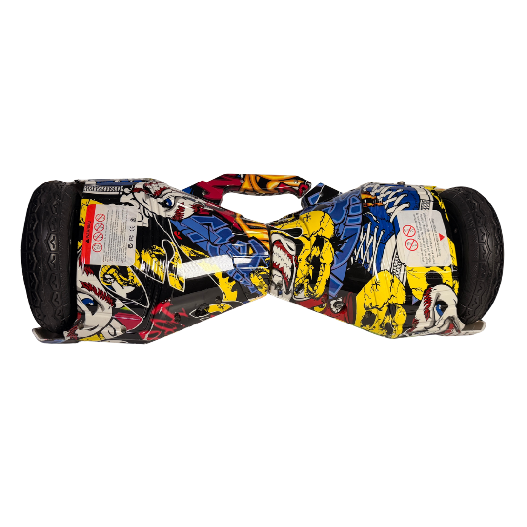 Malumeta Hoverboard Eléctrico 8.5" – 600W, Bluetooth y Luces LED