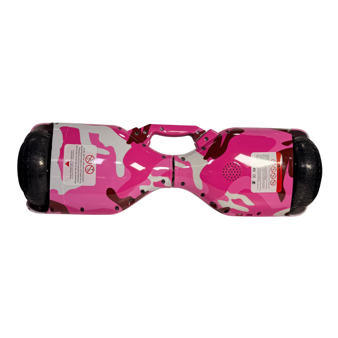 Malumeta Hoverboard Eléctrico 6.5" – 500W, Bluetooth y Luces LED