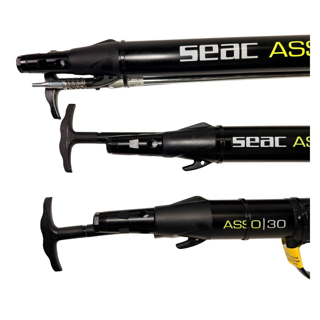 Arpón Neumático Seac Asso SR para Pesca Submarina - 30, 40 y 50 cm