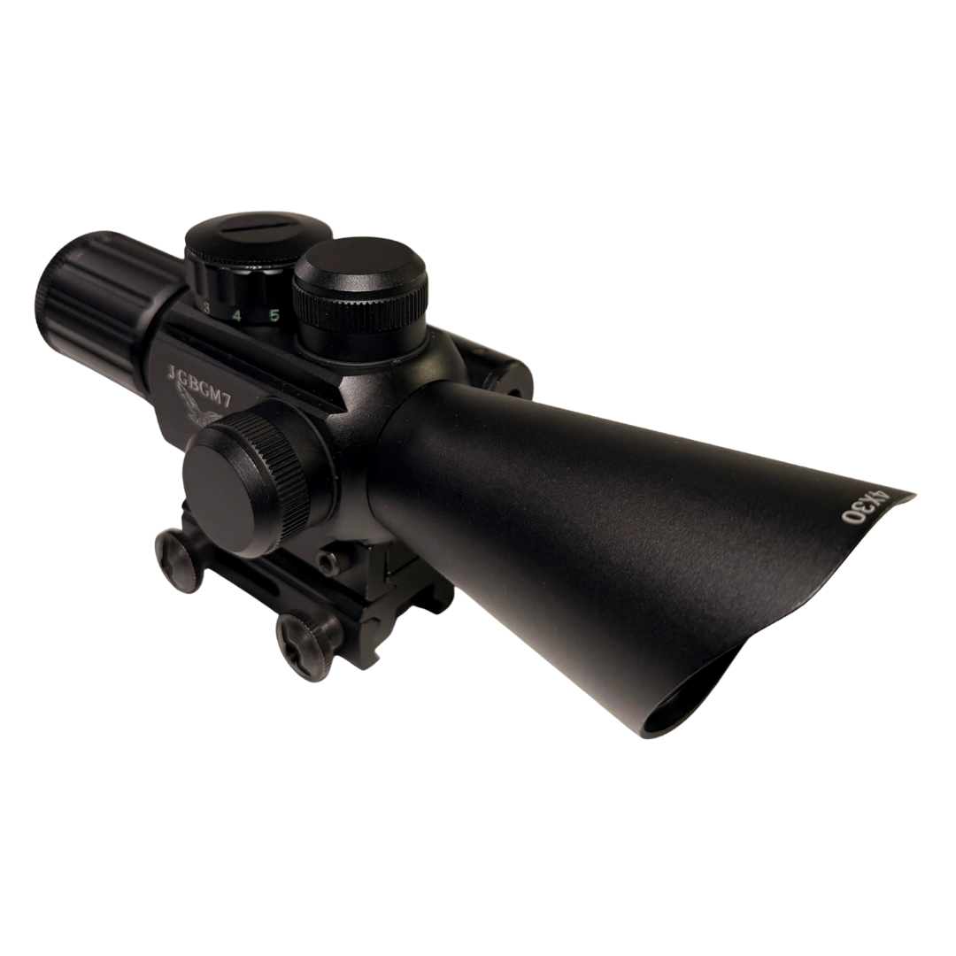 Mira Telescópica ACCURATE JGBG M7 4x30 con Láser