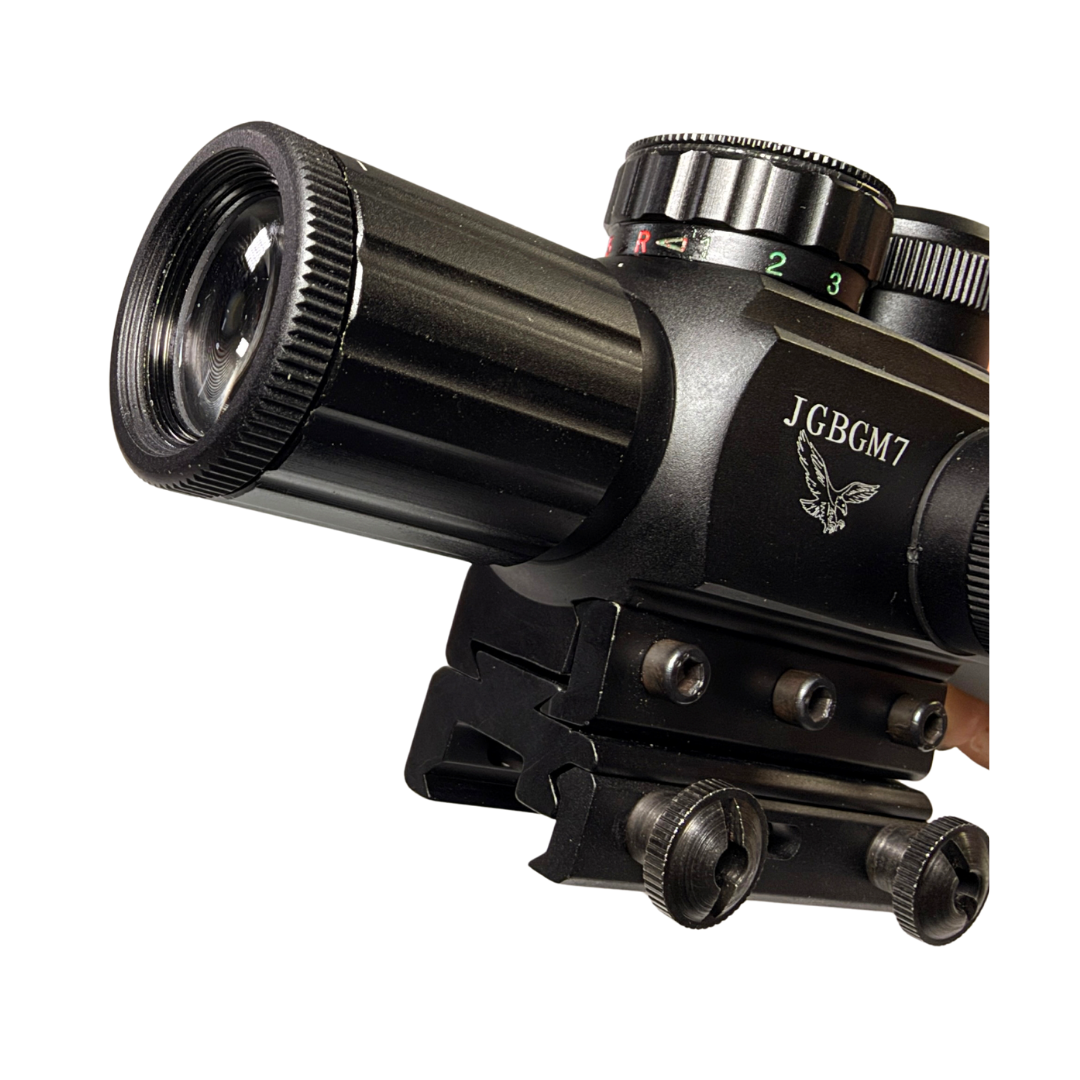 Mira Telescópica ACCURATE JGBG M7 4x30 con Láser