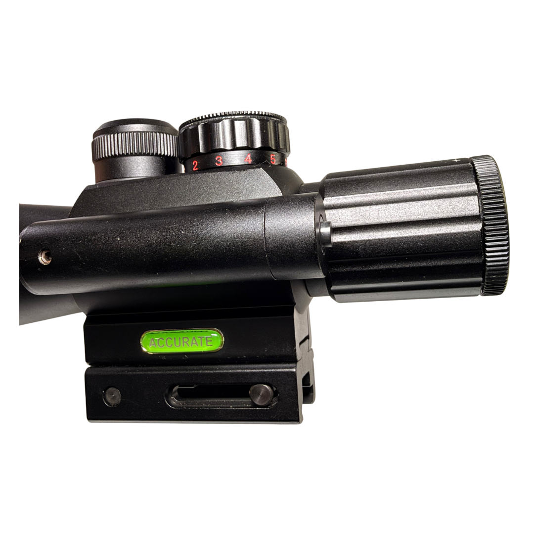 Mira Telescópica ACCURATE JGBG M7 4x30 con Láser